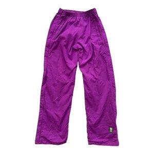 Vintage Helly Hansen Full Zip Ski Pants Women’s M Magenta Purple Y2K